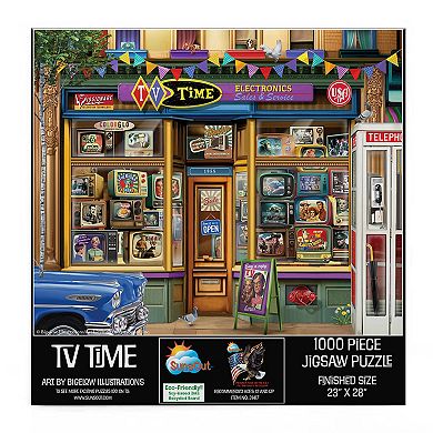 TV Time 1000 piece Jigsaw Puzzle