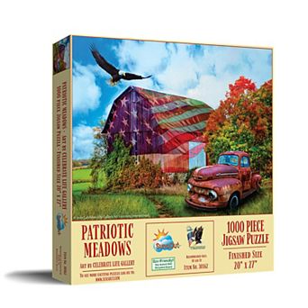 Patriotic Meadows 1000 pc Jigsaw Puzzle