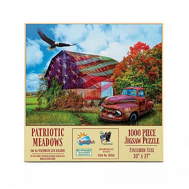 Patriotic Meadows 1000 piece Jigsaw Puzzle