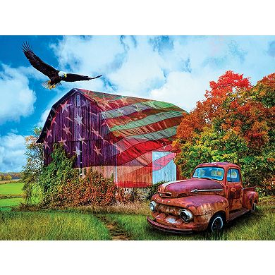 Patriotic Meadows 1000 piece Jigsaw Puzzle