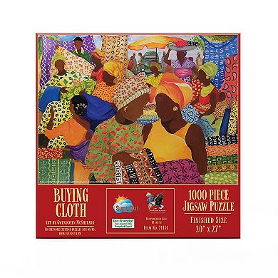 Buying Cloth 1000 piece Jigsaw Puzzle
