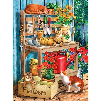 Potting Table 1000 piece Jigsaw Puzzle