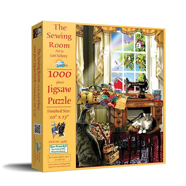 The Sewing Room 1000 piece Jigsaw Puzzle
