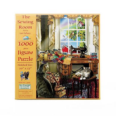 The Sewing Room 1000 piece Jigsaw Puzzle