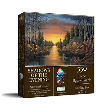 Shadows of the Evening 550 pc Jigsaw Puzzle