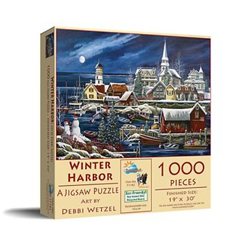 Winter Harbor 1000 pc Jigsaw Puzzle