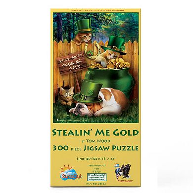 Stealin Me Gold 300 piece Jigsaw Puzzle