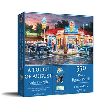 A Touch of August 550 pc Jigsaw Puzzle