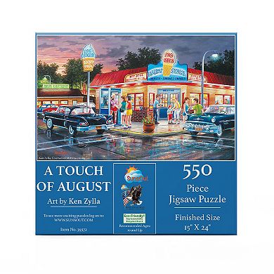 A Touch of August 550 piece Jigsaw Puzzle