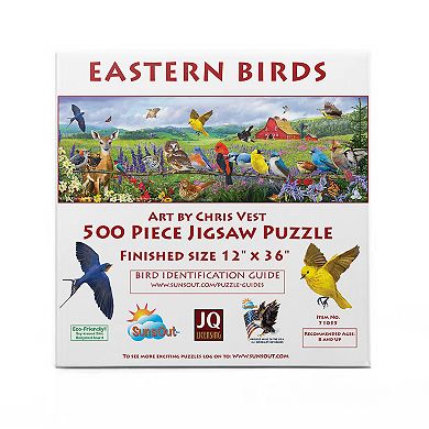 Eastern Birds 500 piece Jigsaw Puzzle