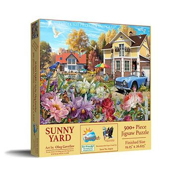 Sunny Yard 500 pc Large Pieces Jigsaw Puzzle