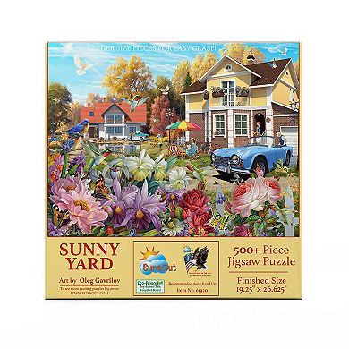 Sunny Yard 500 piece Large Pieces Jigsaw Puzzle