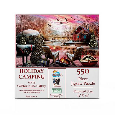 Holiday Camping 550 piece Jigsaw Puzzle