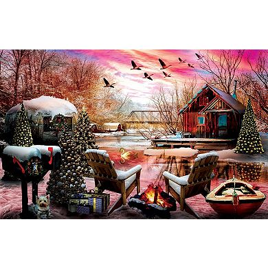 Holiday Camping 550 piece Jigsaw Puzzle