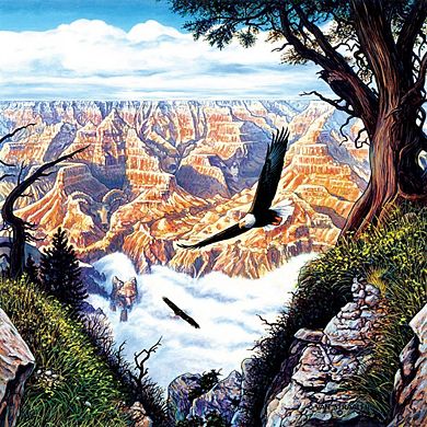 Guardians of the Canyon 500 piece Jigsaw Puzzle