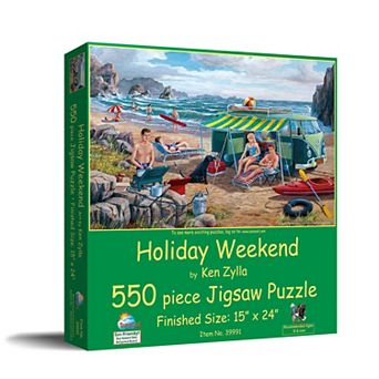 Holiday Weekend 550 pc Jigsaw Puzzle