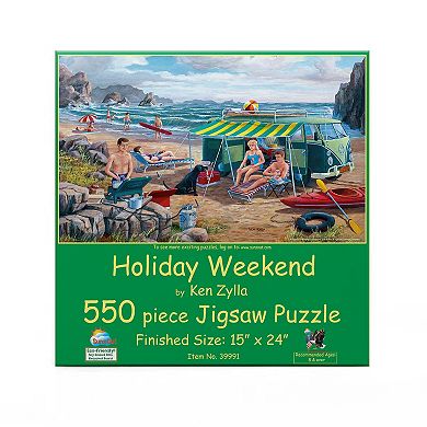 Holiday Weekend 550 piece Jigsaw Puzzle