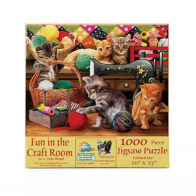 Fun in the Craft Room 1000 piece Jigsaw Puzzle