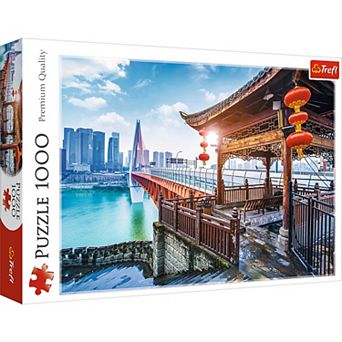 Trefl Red 1000 pc Puzzle - Chongqping, China