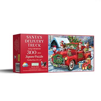 Santa's Delivery Truck 300 pc Jigsaw Puzzle