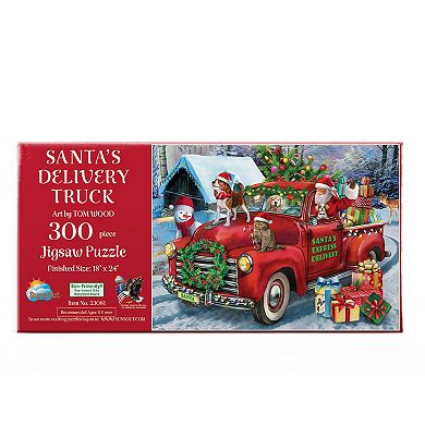 Santa's Delivery Truck 300 piece Jigsaw Puzzle