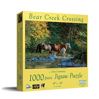 Bear Creek Crossing 1000 pc Jigsaw Puzzle
