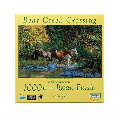Bear Creek Crossing 1000 piece Jigsaw Puzzle