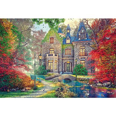 Trefl Red 1500 Piece Puzzle - Autumn Mansion