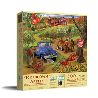 Pick Ur Own Apples 500 pc Large Pieces Jigsaw Puzzle