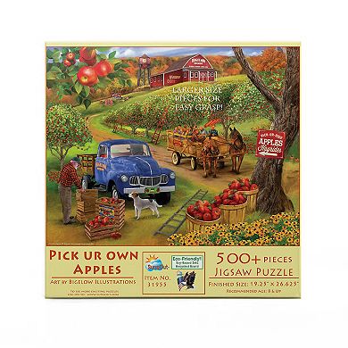 Pick Ur Own Apples 500 piece Large Pieces Jigsaw Puzzle
