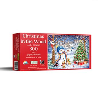 Christmas in the Wood 300 pc Jigsaw Puzzle