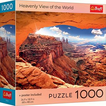 Trefl Red Heavenly View of World 1000 pc Puzzle