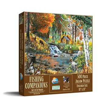 Fishing Companions 500 pc Jigsaw Puzzle