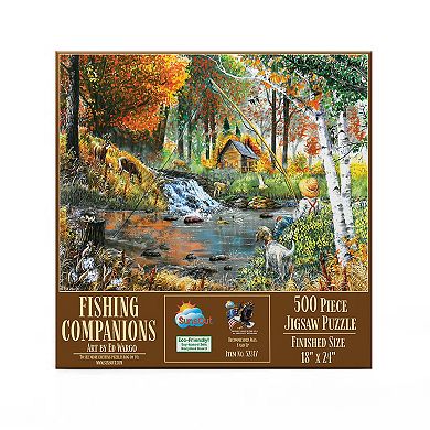 Fishing Companions 500 piece Jigsaw Puzzle