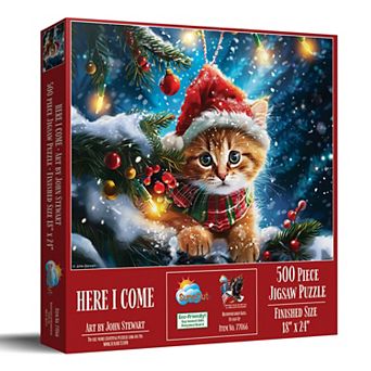 Here I Come Christmas 500 pc Jigsaw Puzzle