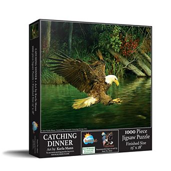 Catching Dinner 1000 pc Jigsaw Puzzle