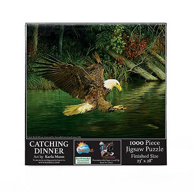 Catching Dinner 1000 piece Jigsaw Puzzle