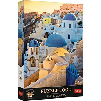 Trefl Premium Plus 1000 pc Puzzle - Town of Oia, Santorini