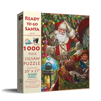 Ready to Go Santa 1000 pc Jigsaw Puzzle