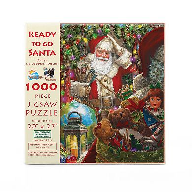 Ready to Go Santa 1000 piece Jigsaw Puzzle