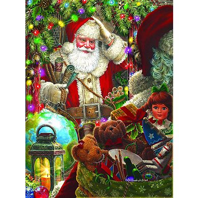 Ready to Go Santa 1000 piece Jigsaw Puzzle