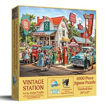Vintage Station 1000 pc Jigsaw Puzzle