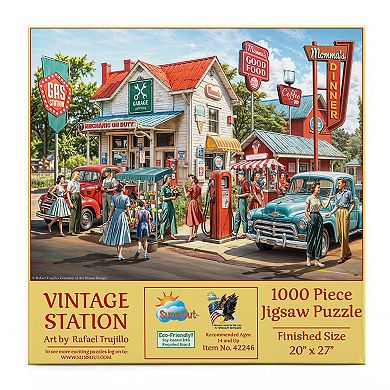 Vintage Station 1000 piece Jigsaw Puzzle