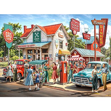 Vintage Station 1000 piece Jigsaw Puzzle