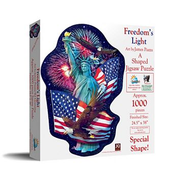 Freedom's Light 1000 pc Special Shape Jigsaw Puzzle