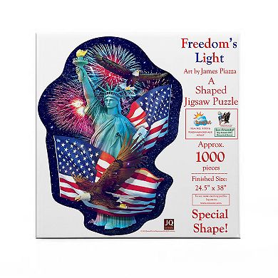 Freedom's Light 1000 piece Special Shape Jigsaw Puzzle