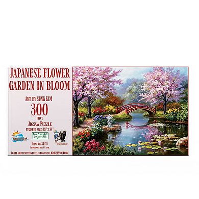 Japanese Garden in Bloom 300 piece Jigsaw Puzzle