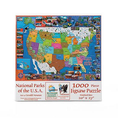 National Parks 1000 piece Jigsaw Puzzle