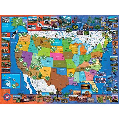 National Parks 1000 piece Jigsaw Puzzle