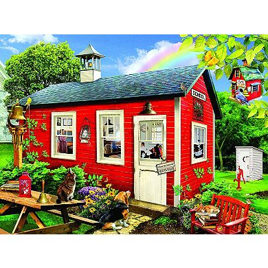 Little Red School House 1000 piece Jigsaw Puzzle